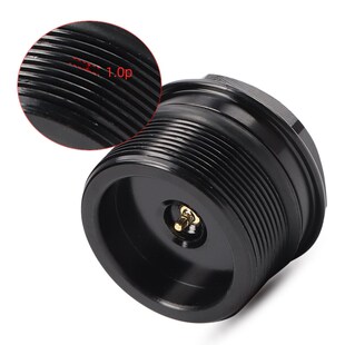 自行车前叉修补件前叉气嘴螺x母肩盖基底螺纹座铝合金气叉密封配