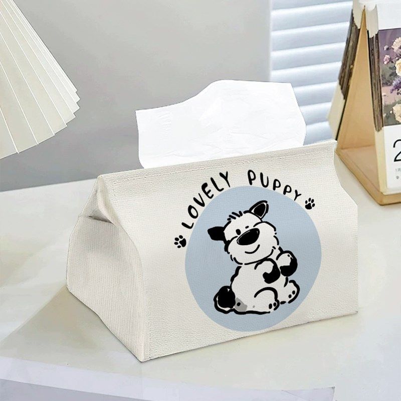 可爱猫狗车载纸巾盒客厅擦v手纸抽盒创意桌面纸巾收纳盒布艺纸巾,收纳整理,纸巾盒,淘宝优惠券,粉丝福利购,淘宝优惠卷