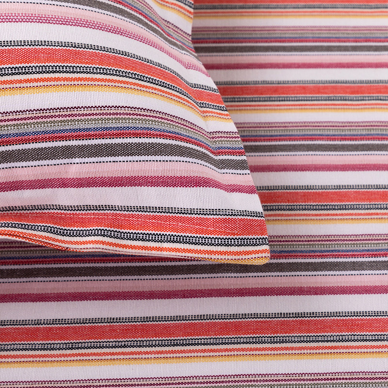 全棉色织老粗布床单单件 100%纯棉B加厚双人老式三件套1.5米1.8m