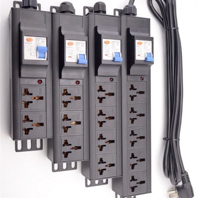 工业排插2位3联空调排n插大功率32A接插线板漏电过载保护16A4000W