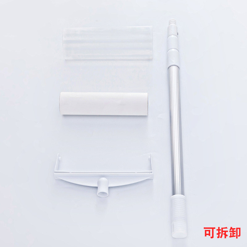 伸缩长柄粘毛滚刷k头发粘尘纸拖把可撕式滚筒地板粘毛器毛发除尘,收纳整理,衣物除尘滚/粘毛滚,淘宝优惠券,粉丝福利购,淘宝优惠卷