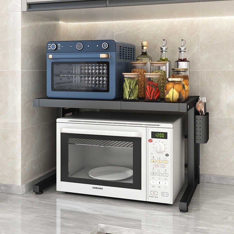 厨房锅架置物架台面收纳架落地多层微波H炉烤箱架子家用单层储物,厨房/烹饪用具,微波炉置物架,淘宝优惠券,粉丝福利购,淘宝优惠卷