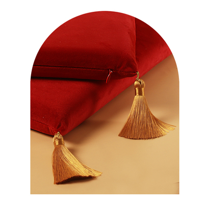 喜庆中国风结婚跪垫红色敬茶喜字婚礼用品新娘拜V堂成亲垫子坐垫