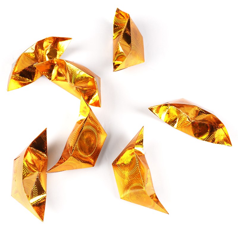 烟供纸金元宝火供纸镭射工艺折纸金砖金条环保木浆纸U烧金1000个