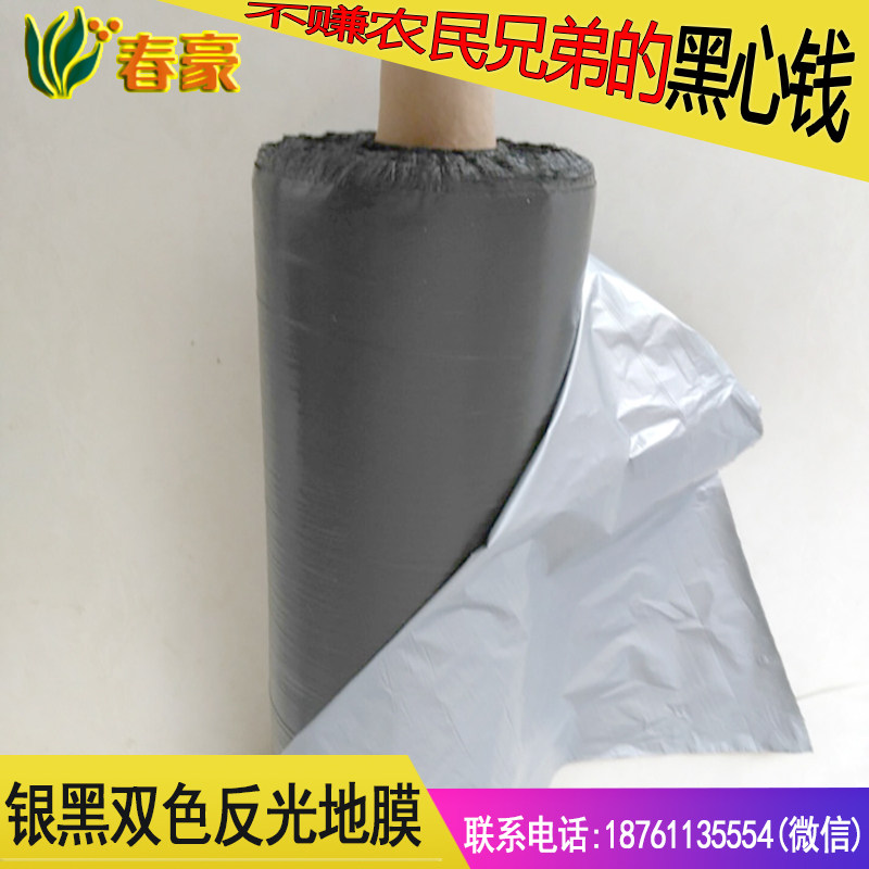 银黑双色反光地膜农用塑料薄w膜黑白地膜果树蔬菜覆盖除草保温保,农机/农具/农膜,农用薄膜,淘宝优惠券,粉丝福利购,淘宝优惠卷