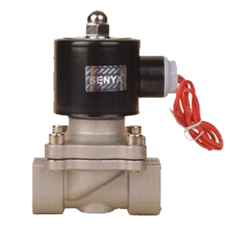 耐腐蚀2S常闭304不锈钢电磁阀 水阀气阀2SE025-08 2S160-15氟橡胶