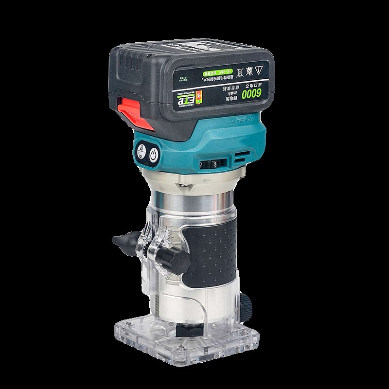 锂电无刷充电式修边n机木工加气块铝塑板泡沫砖轻质砖开槽雕刻