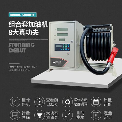 速发12V24伏220油罐动载柴油大流量加油机全自带车加油泵计量器抽