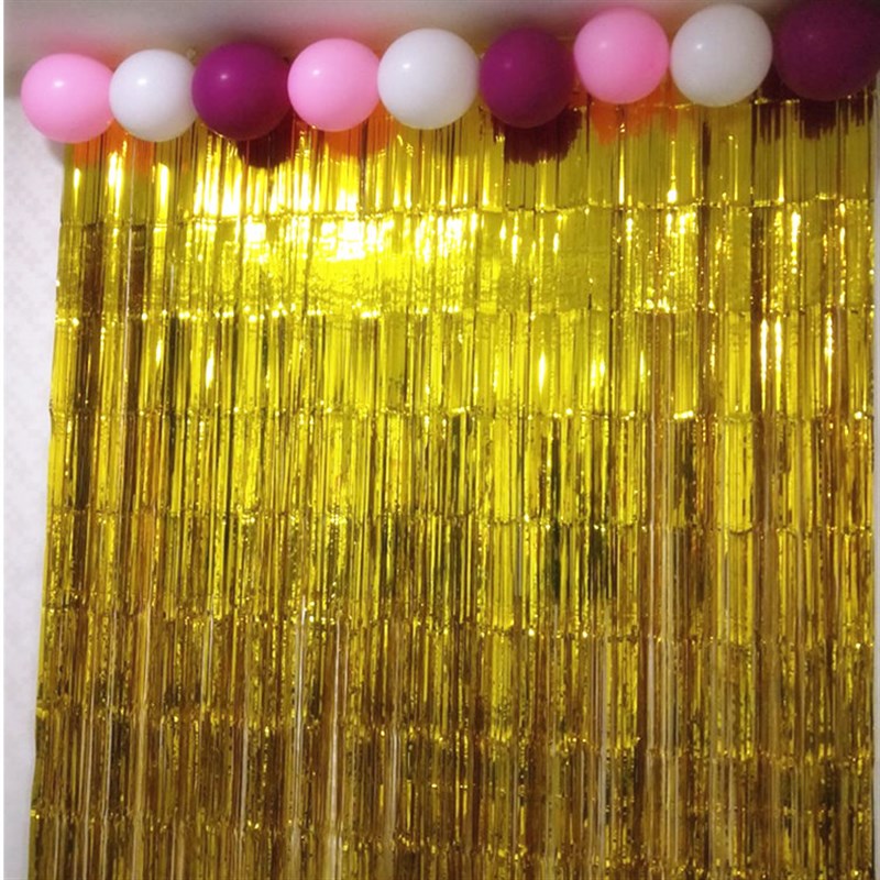 速发晚业晚幼雨丝帘婚庆雨丝门帘生日婚礼舞台背景墙开会会儿园装