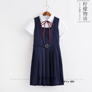速发j风制服学生校服班服软妹k妹水手服连衣裙学院裙套装