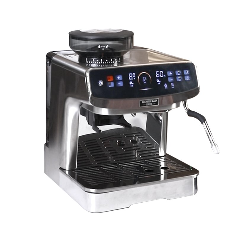 宝时格咖啡机半商用58MM小型摆摊家用小型全自动意美式研磨一体