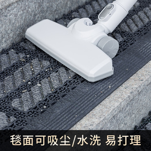 室外防滑垫户外入户门口台阶地垫踏步迎宾酒店镂空防水垫商用地毯