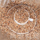 精品鹦鹉粮饲料混合粮虎皮玄凤牡丹橫斑文鸟金丝雀一件五斤 包邮