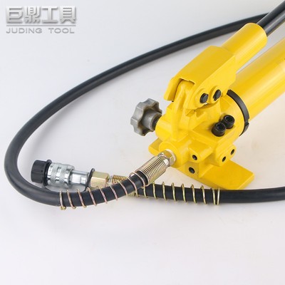 液压手动泵浦CP-700高压油泵小型液压泵站带安全阀压力表液压油泵