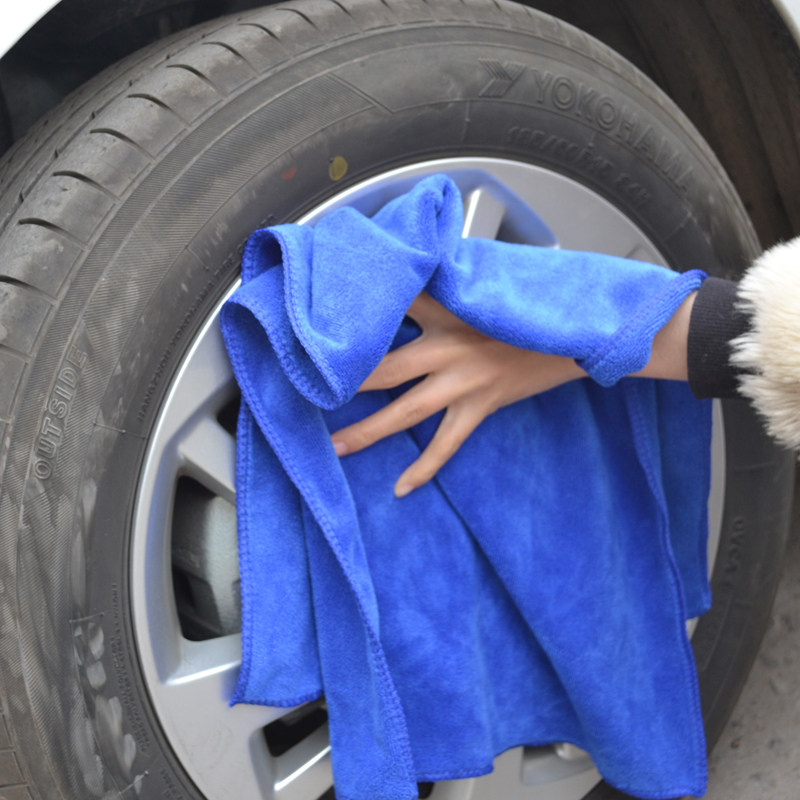 洗车毛巾超细纤维不掉毛大号加厚吸水擦车巾洗车抹布汽车清洁用品