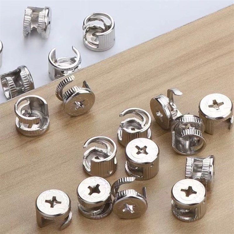 家具连接件衣橱鞋柜加厚三合一木板组装15偏心轮合金锁扣紧固五金,基础建材,家具连接件,淘宝优惠券,粉丝福利购,淘宝优惠卷