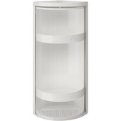 多功能旋转置物架调味罐架收纳盒厨房收纳可旋转调味品双层转盘圆