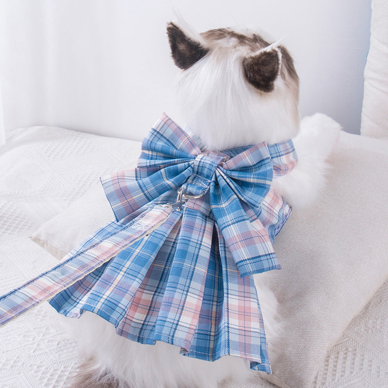 猫咪可牵引衣服背心式牵引绳英短布偶蓝猫专用防挣脱外出小猫绳子,宠物/宠物食品及用品,猫牵引绳,淘宝优惠券,粉丝福利购,淘宝优惠卷