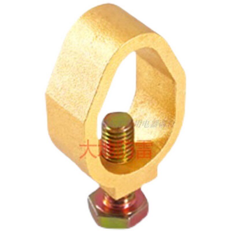 防雷接地棒接线夹卡子 G型夹子五金配件紧固件连接器 接地针卡扣