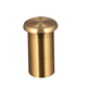 防尘顶 铠铜威 天地插销孔 插销伴侣 暗插销通用 金色纯铜防尘器