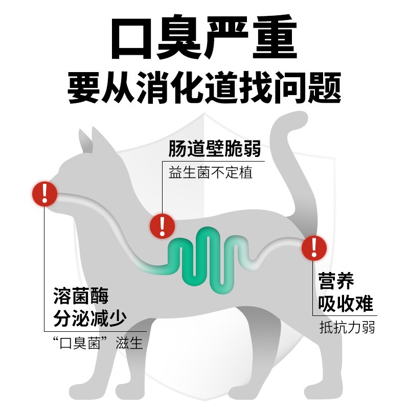 杜玛仕小仙砖冻干营养猫用犬用口气清新狗改善口臭肠胃益生菌魔方