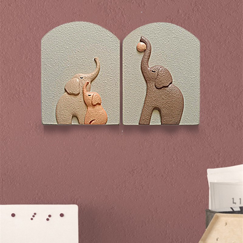 大象开关装饰创意墙洞遮挡装饰贴墙壁装饰品墙面补洞遮丑神器墙贴
