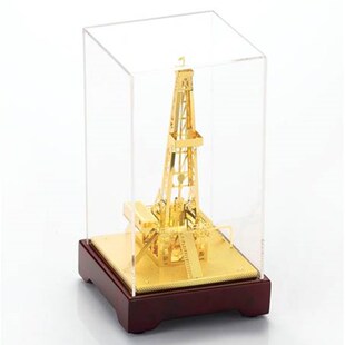 油田钻井机模型实木精致底座金属摆件油田礼品纪念品油田井架定制