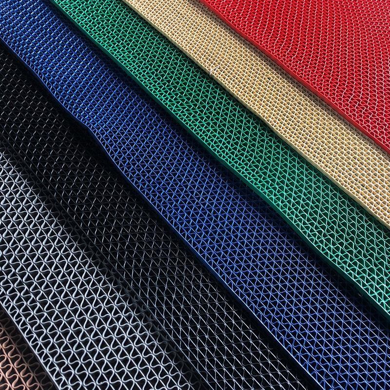 PVC防水防滑垫塑料地毯户外游泳池镂空浴室卫生间厨房地垫门口垫