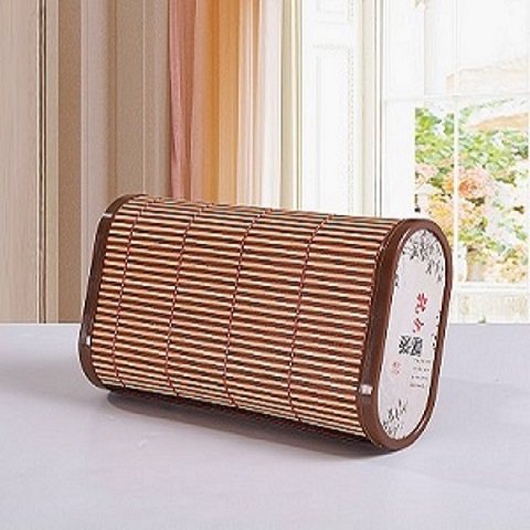 夏天学生空心竹凉枕单人成人凉席小枕头床上用品夏季护颈枕低睡枕