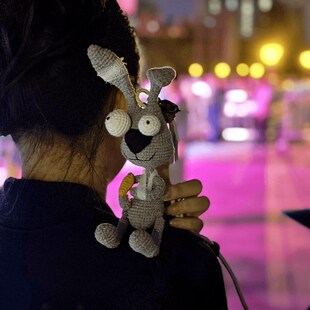 大号丧丧忧郁丑萌兔子挂件包挂车挂摆台手工钩织个性创意卡通玩偶