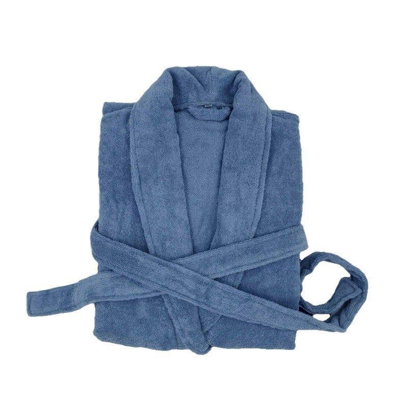 浴袍女款纯棉毛巾料睡衣加长款吸水四季通用成人浴衣全棉男士睡袍