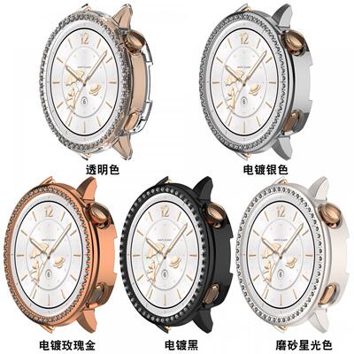 适用OPPO Watch X2mini保护壳单排钻镂空OPPOX2Mini壳膜一体表壳