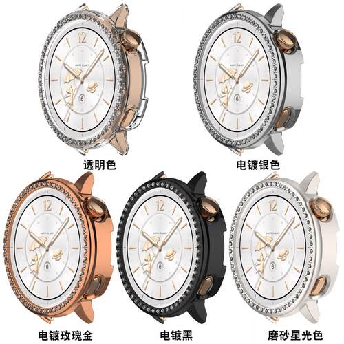 适用OPPO Watch X2mini保护壳单排钻镂空OPPOX2Mini壳膜一体表壳