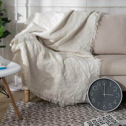 现货Soft Sofa Blanket Camp Picznic Mat Travel Throw Blankets