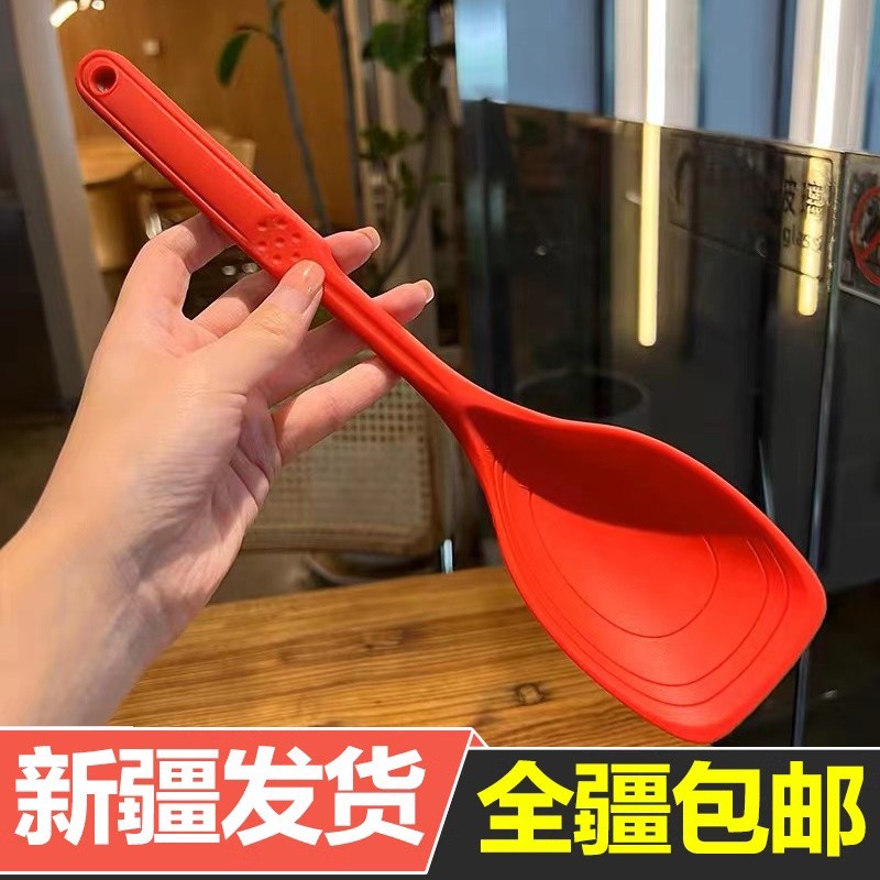 速发新疆包邮软硅胶炒菜铲家用铲厨房不粘锅专用高多用途锅铲耐铲