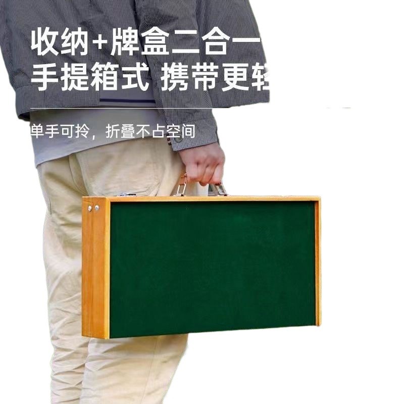 速发#套户外卓便携式旅行折叠桌装提手竹木宿舍迷你