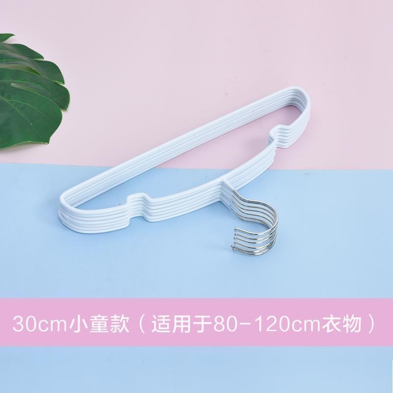 速发.儿童衣架中儿大童衣架宝宝小衣架防滑家用新生童小儿婴孩衣