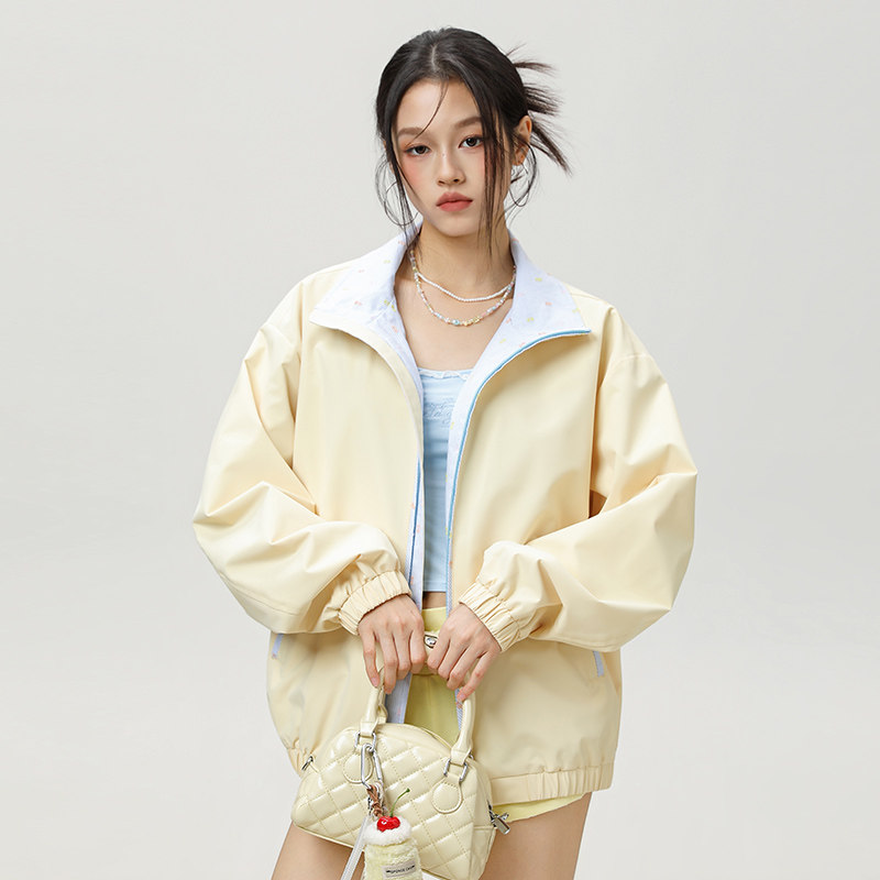 CABE CABE美式休闲风连帽情侣同款夹克春秋季潮流户外外套9707