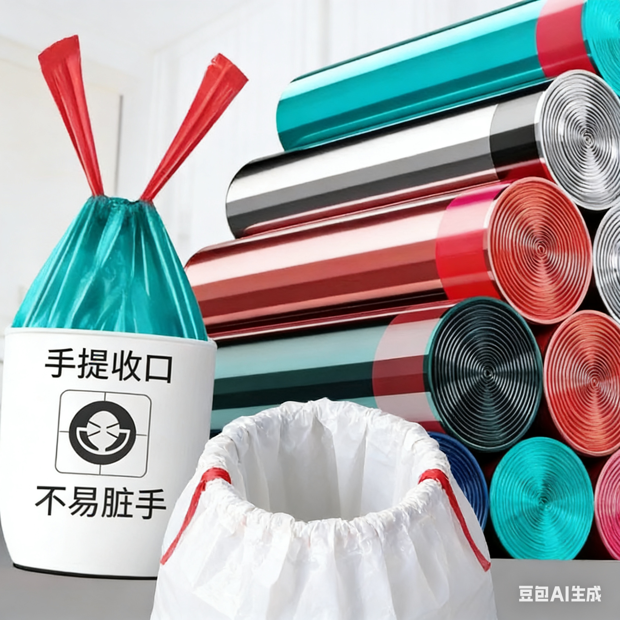 黑色实用款家用抽拉式耐用抽绳式家用保鲜手提塑料袋拉绳厨房宿舍,家庭/个人清洁工具,家用垃圾袋,淘宝优惠券,粉丝福利购,淘宝优惠卷