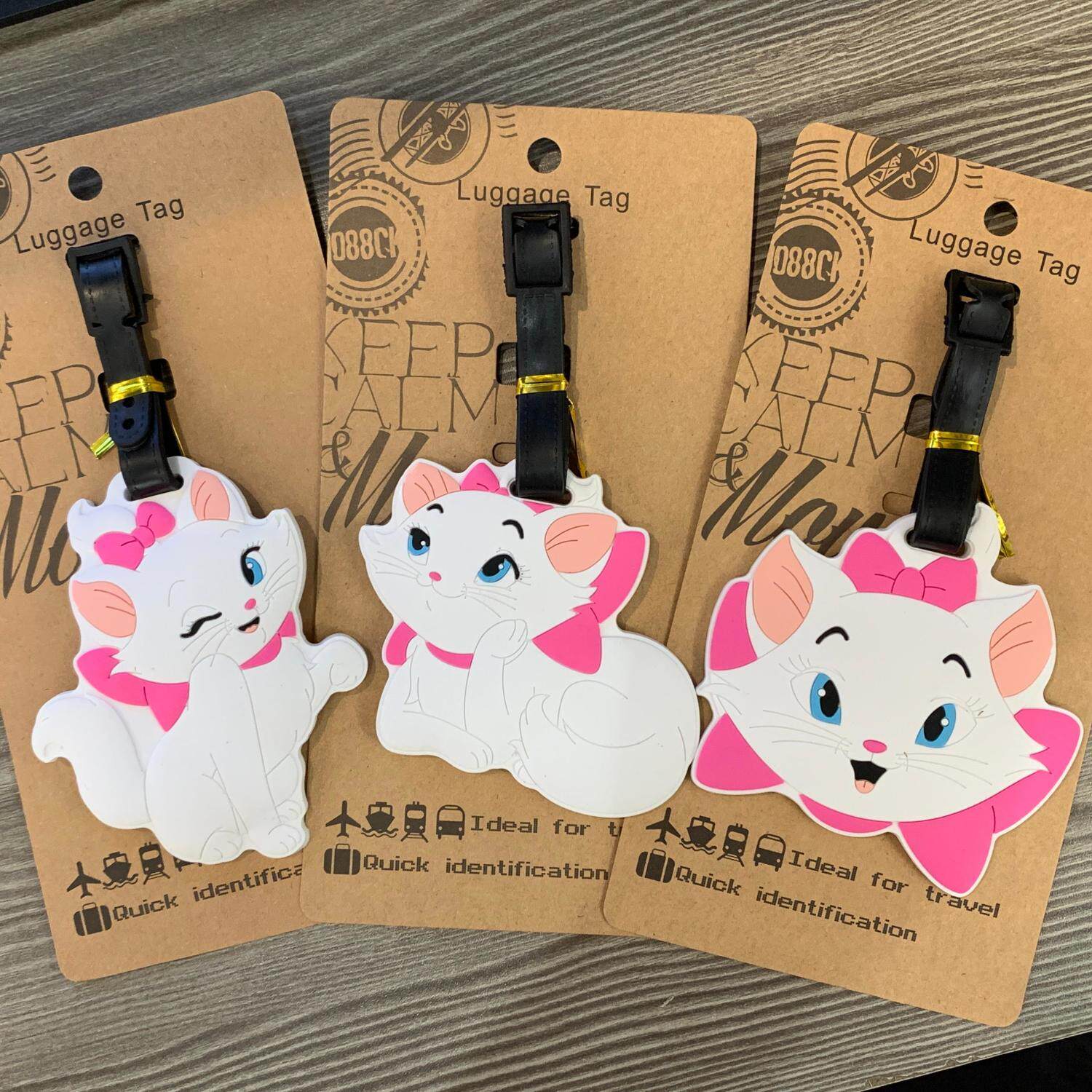 卡通可爱玛丽猫行李牌登机托运牌