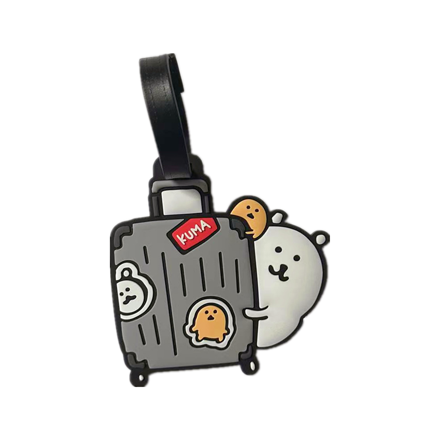 卡通动漫自嘲熊Nagano可爱行李牌旅行箱包托运登机牌挂件标示牌