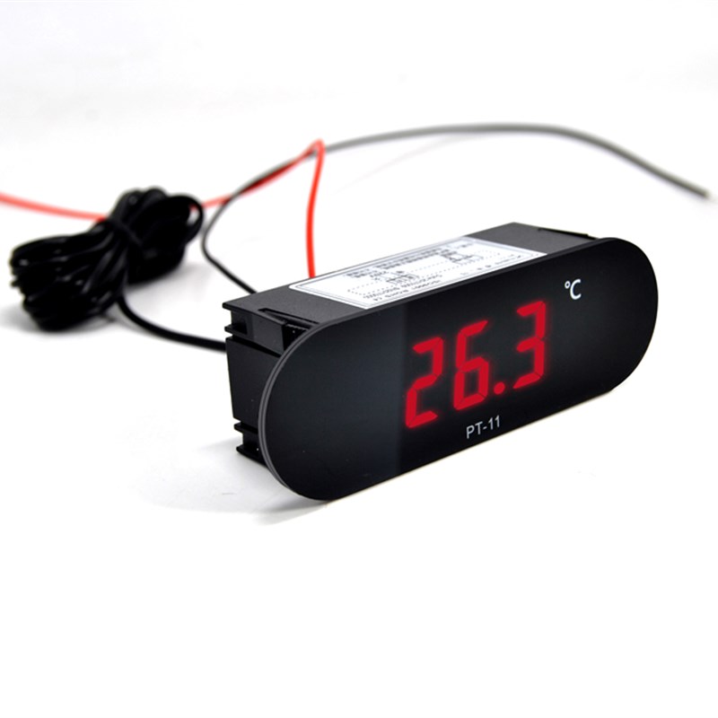 高温温度显示器电子数显数字带探头200G嵌入式工业用高温度计300