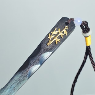 普洱茶竹韵茶刀黑茶针百炼钢茶锥A手工撬茶刀茶道另配非大马士革