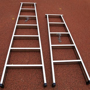 家用梯子304不锈钢人s字梯折叠装 修梯加厚四五六步梯室内工程梯