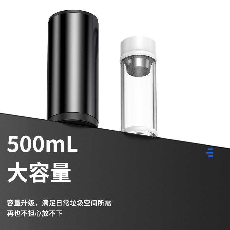 专用阿维塔e11汽车改装内饰配件创意水杯架高档金属车载垃圾桶袋