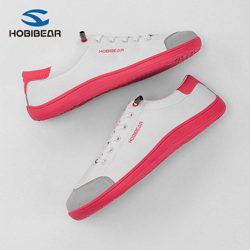 HOBIBEAR鞋子男鞋2026新款秋透气平底赤足鞋外贸大码4e宽楦大头鞋