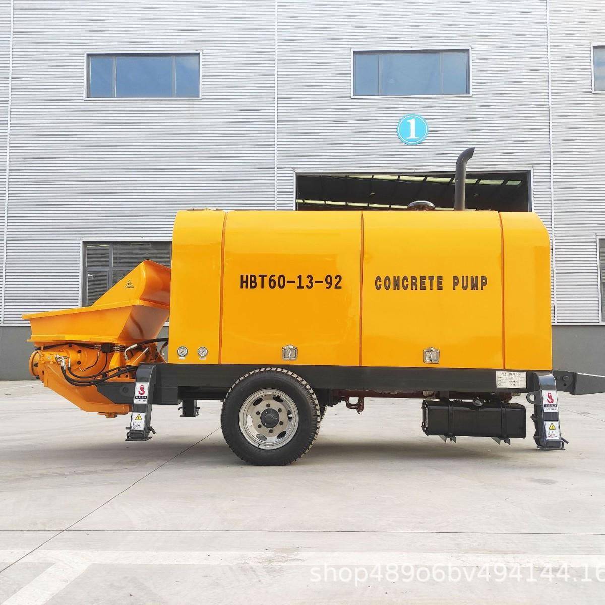 混凝土柴油地泵混泥土输送泵拖泵厂家供应