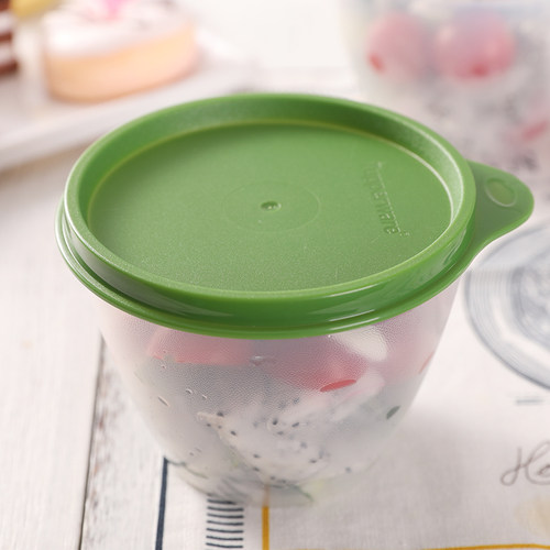 特百惠鲜果碗保鲜盒430ml水果沙拉便当密封冰箱零食收纳盒