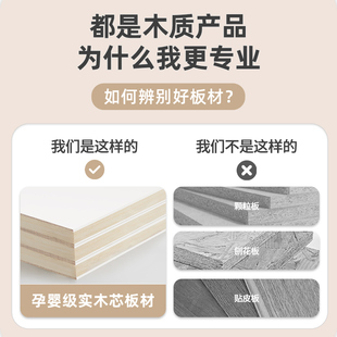 实木转角书桌g书架书柜一体组合桌子家用学生写字学习桌轻奢电脑