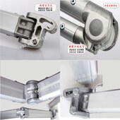 加厚金威曲e臂遮阳棚专用配件支架铝合金遮阳蓬伸缩式 户外雨篷手